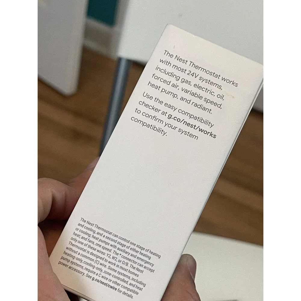 Google G4CVZ Thermostat‎ - White